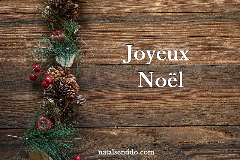 Feliz Natal em Francês