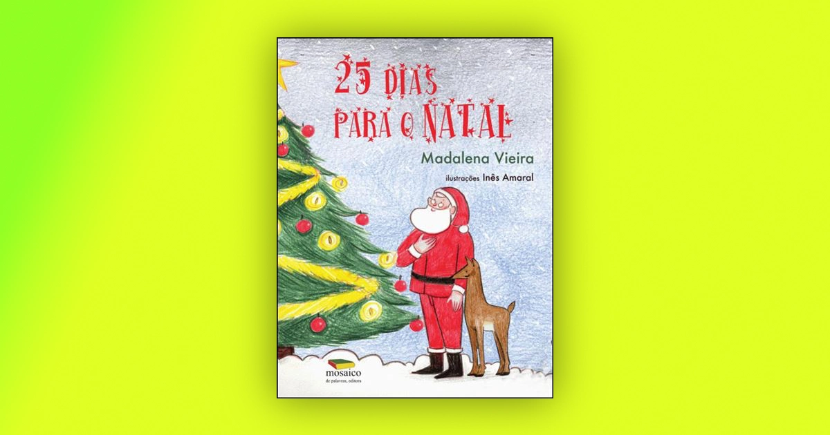 25 Dias para o Natal, livro de Madalena Vieira